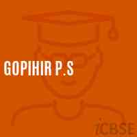 Gopihir P.S Primary School Logo
