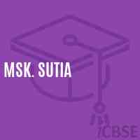 Msk. Sutia School Logo