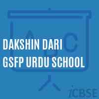 Dakshin Dari Gsfp Urdu School Logo