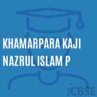 Khamarpara Kaji Nazrul Islam P Primary School Logo