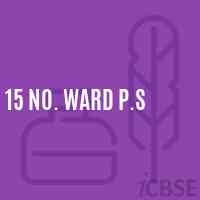 15 No. Ward P.S Primary School Logo