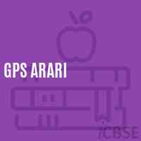 Gps Arari Primary School Logo