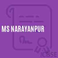 Ms Narayanpur Middle School Logo