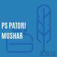 Ps Patori Mushar Primary School Logo