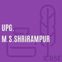 Upg. M.S.Shrirampur Middle School Logo