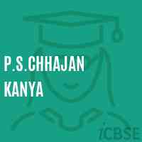 P.S.Chhajan Kanya Primary School Logo