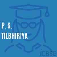 P. S. Tilbhiriya Primary School Logo