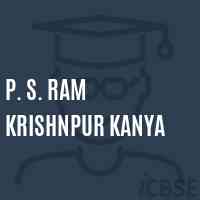 P. S. Ram Krishnpur Kanya Primary School Logo
