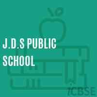 J.D.S Public School Logo