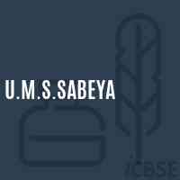 U.M.S.Sabeya Middle School Logo