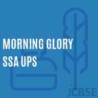 Morning Glory Ssa Ups Middle School Logo