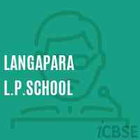 Langapara L.P.School Logo