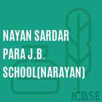 Nayan Sardar Para J.B. School(Narayan) Logo