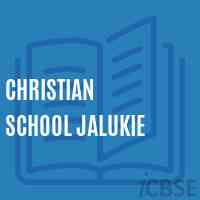 Christian School Jalukie Logo