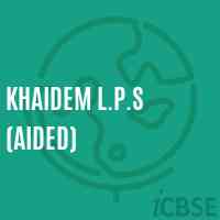 Khaidem L.P.S (Aided) School Logo