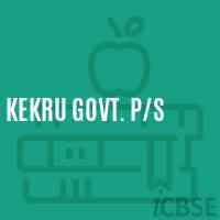 Kekru Govt. P/s School Logo