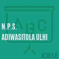 N.P.S. Adiwasitola Ulhi Primary School Logo