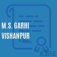 M.S. Garhi Vishanpur Middle School Logo