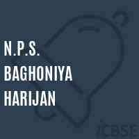 N.P.S. Baghoniya Harijan Primary School Logo