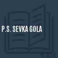 P.S. Sevka Gola Primary School Logo