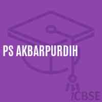 Ps Akbarpurdih Primary School Logo