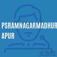 Psramnagarmadhurapur Primary School Logo
