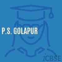 P.S. Golapur Primary School Logo