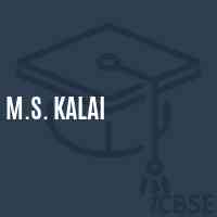 M.S. Kalai Middle School Logo