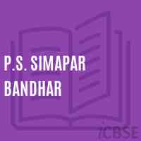P.S. Simapar Bandhar Primary School Logo