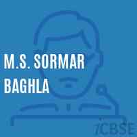 M.S. Sormar Baghla Middle School Logo