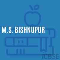 M.S. Bishnupur Middle School Logo