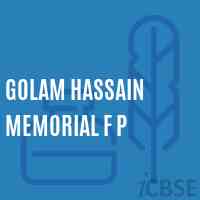 Golam Hassain Memorial F P Primary School Logo