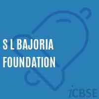 S L Bajoria Foundation Senior Secondary School Logo