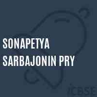 Sonapetya Sarbajonin Pry Primary School Logo