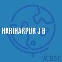 Hariharpur J B Primary School Logo