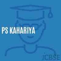 Ps Kahariya Primary School Logo