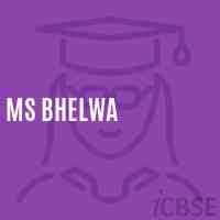 Ms Bhelwa Middle School Logo