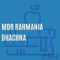 Mdr Rahmania Dhachna Middle School Logo