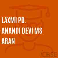 Laxmi Pd. Anandi Devi Ms Aran Middle School Logo