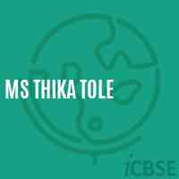 Ms Thika Tole Middle School Logo