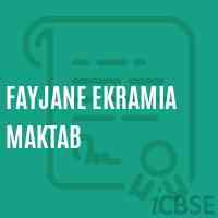 Fayjane Ekramia Maktab Primary School Logo