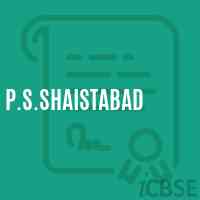 P.S.Shaistabad Primary School Logo