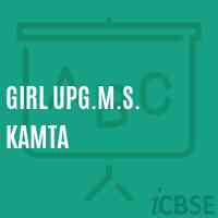 Girl Upg.M.S. Kamta Middle School Logo