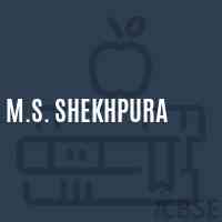 M.S. Shekhpura Middle School Logo