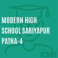 Modern High School Sariyapur Patna-4 Logo