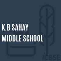 K.B Sahay Middle School Logo