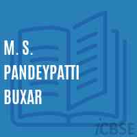 M. S. Pandeypatti Buxar Middle School Logo