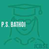 P.S. Bathoi Primary School Logo