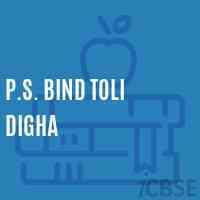 P.S. Bind Toli Digha Primary School Logo