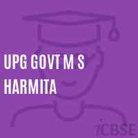 Upg Govt M S Harmita Middle School Logo